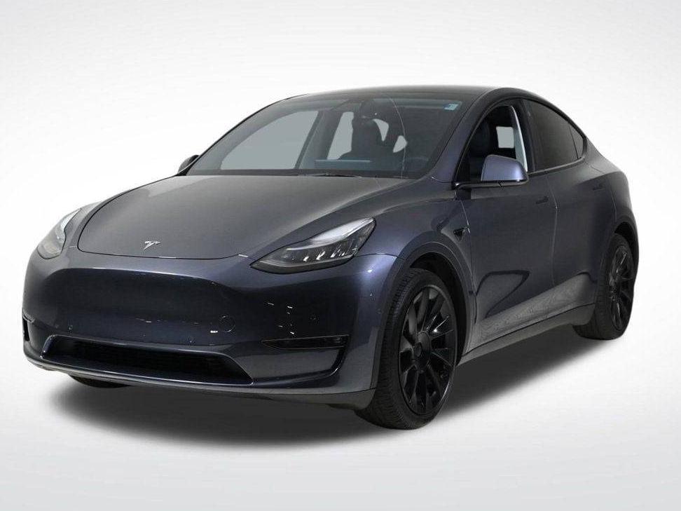 TESLA MODEL Y 2022 7SAYGDEE6NF310479 image